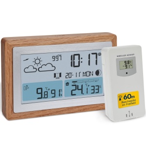 Statie meteo digitala TFA Dostmann OAK cu senzor extern, 3 canale