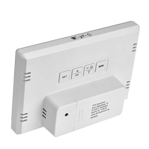 Statie meteo digitala TFA Dostmann Weather Boy 35115902 cu senzor extern si afisaj alb - Img 4