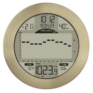 Statie Meteo TFA Dostmann Meteomar 35.1124.53, cu Monitorizare Presiune Aer, Aurie - Img 2