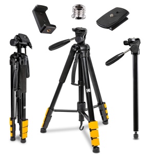 Stativ foto KODAK PhotoGear 2-in-1, 70 inch, aluminiu, usor, convertibil