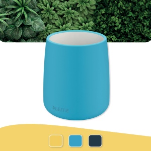 Stativ pentru birou Leitz 53290061, ceramic, 85mm, albastru - Img 2