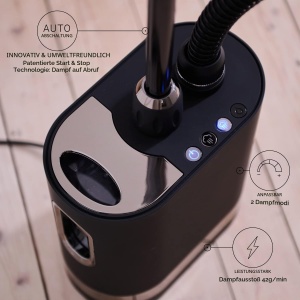 Steamer vertical SteamOne SY70SB 2000W, negru, 80 minute autonomie - Img 4