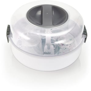 Sterilizator de Sticle Alecto BW-04, Capacitate 4 Sticle, BPA-Free, Alb - Img 2
