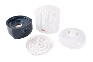 Sterilizator si uscator BEABA 2-in-1 SterilnDry 6 biberoane Night Blue - Img 9