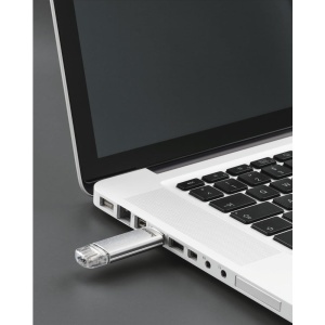 Stick USB Hama C-Laeta 128GB USB 3.2 Type-C, Viteza 40MBs, Argintiu - Img 3