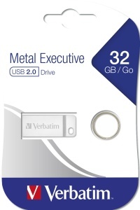Stick USB Verbatim Executive 32 GB, metalic, USB 2.0, cu inel pentru chei - Img 7