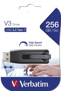 Stick USB Verbatim Store n Go V3, 256GB, USB 3.2, Negru - Img 7
