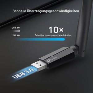 Stick Wi-Fi TP-Link Archer TBE400U Plus Tri-Band, USB 3.0, 2882 Mbits - Img 9