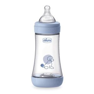 Sticla anti-colici Chicco PERFECT 5, 240 ml, cu tetina din silicon moale