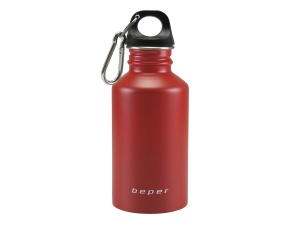 Sticla de apa Beper C102BOT002 500 ml cu carabina, Rosu