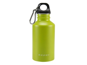 Sticla de apa Beper C102BOT003 500 ml cu carabiniera, Verde