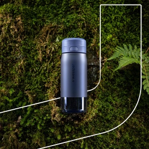 Sticla de Apa cu Filtru Wessper B2, 500ml, Albastra, BPA-free - Img 6