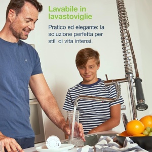 Sticla filtranta Laica Glassmart BK31A 11L Filtrare instantanee AlbTransparent - Img 4