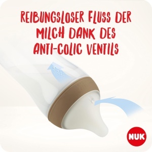 Sticla pentru bebe NUK Perfect Match, 260 ml, cu sistem anti-colici, Disney Winnie Puuh - Img 6