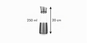 Sticla pentru ulei Tescoma VITAMINO 250 ml, TransparentaVerde - Img 2