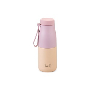 Sticla termica FACKELMANN x Pamela Reif 400 ml, inox si silicon, roz