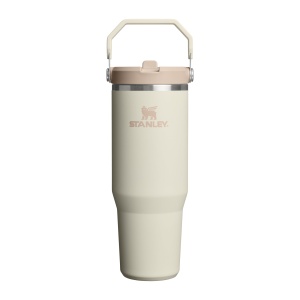 Sticla termica STANLEY 1913 Flip Straw, 0.89L, BPA liber, culoare crema