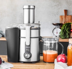 Storcator de fructe Gastroback 40151 Design Multi Juicer Digital 1300W 5 viteze tub XXL - Img 4
