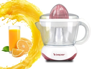 Storcator electric Beper BP.101H, 700 ml, bidirectional, albrosu