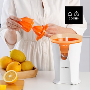 Storcator electric citrice Taurus Citrus Up 40W flux continuu 2 conuri design compact - Img 3