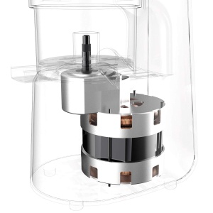 Storcator profesional Imetec Succovivo Pro 2000 48 RPM 300W accesorii pentru sorbet si masti de frumusete - Img 4