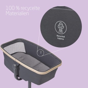 Stubenwagen Maxi-Cosi Alba 3-in-1, 0-3 ani, 15 kg, Culoare Beyond Graphite - Img 5