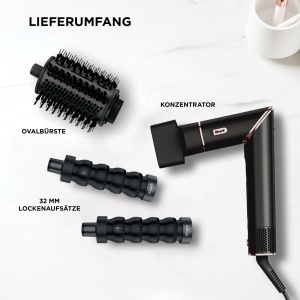 Styler de par Shark FlexStyle HD426EU, 3 in 1, NegruRosegold, 700g - Img 9