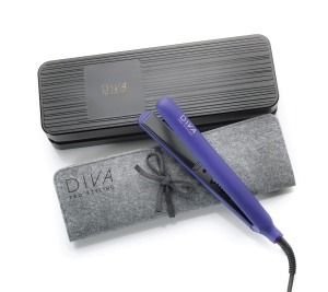 Styler Digital Diva Pro - Placi ceramice cu Macadamia si Argan, 110-235C, Violet