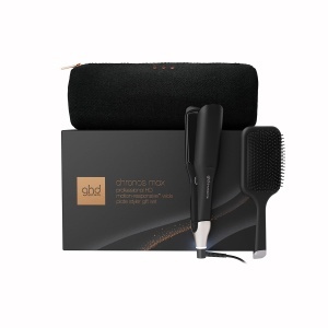 Styler profesional ghd chronos max, 185C, negru, cu perie si husa