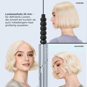 Styler si Haartrockner Shark FlexStyle Limited Edition Glacial Blue 6-in-1 - Img 6