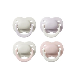 Sucea pentru Neugeboreni Tommee Tippee, 0-2 luni, 4 bucati, silicon BPA-free, culoare pastel
