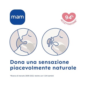 Sucitor cu silicon MAM Original Start 0-2 luni, set 2 bucati, rozlila - Img 2