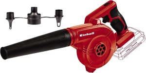 Suflanta Einhell TE-CB 18/180 Li - Solo Power X-Change (litiu-ion, debit de aer de suflare pana la 180 km/h. viteza de ralanti 15.500 min-1, 2 niveluri de viteza, prindere moale, fara baterie si incarcatoare) - Img 1