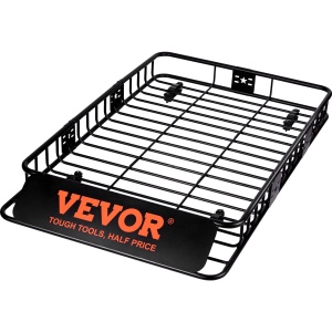 Suport bagaje auto VEVOR Dachgepacktrager 1630x990x152 mm capacitate 907 kg negru - Img 9