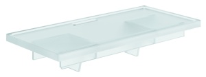 Suport baie Grohe Cube EasyReach 18700000 argintiu finisaj cromat