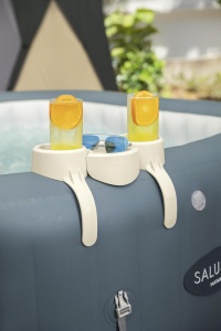 Suport Bauturi Bestway Lay-Z-SPA, 35 x 23.2 x 20.5 cm, 2 suporturi, 1 tavita - Img 8