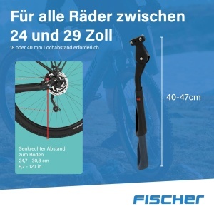 Suport Bicicleta FISCHER, 24-29 inch, ajustabil, rutschfest, pentru toate bicicletele - Img 3