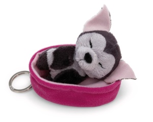 Suport chei NICI Sleeping Pets Fledermaus 8cm - Plus colorat, ideal pentru copii si adulti - Img 2