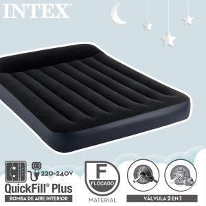 Suport de perna Intex Classic cu Fiber-Tech RP dimensiune umflata 137cm x 191cm x 25cm 64148ND - Img 3