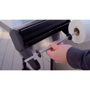 Suport magnetic pentru prosoape si folie Cuisinart CMP-300, negru, 2-in-1 - Img 5