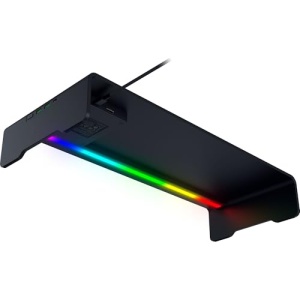 Suport monitor Razer Chroma RGB Aluminiu Negru USB-C Hub Ergonomie - Img 9