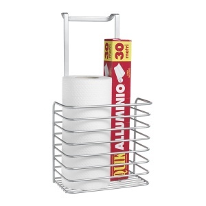 Suport pentru Bucatarie Metaltex CESTO Alto Galileo, 20x15x36 cm, Culoare Argintie