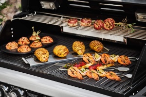 Suport pentru Cartofi ROSLE, din Inox 1810, pentru Gratar, Capacitate 4 Cartofi - Img 4