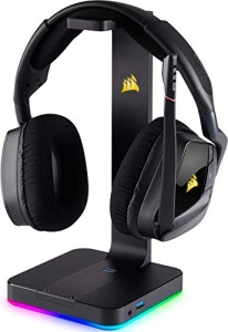 Suport pentru casti audio Corsair ST100 RGB, aluminiu, 2 porturi USB 3.1, negru - Img 11