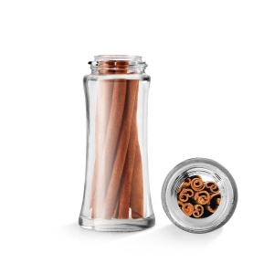 Suport pentru condimente Metaltex Spice-8, 8 recipiente sticla, alb - Img 8
