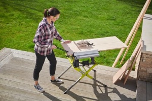 Suport pentru ferastrau de masa RYOBI RATSS-210 sarcina maxima 120 kg otel robust - Img 2