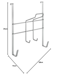 Suport pentru fier de calcat My Iron, 28x14x34cm, metalic, rezistent la rugina - Img 4
