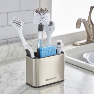 Suport pentru Perii de Bucatarie KitchenAid din Otel Inoxidabil 7 Compartimente Design Perforat - Img 2