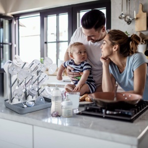 Suport pentru Uscat Sticle Baby - Termichy, Capacitate 15 Sticle, Materiale BPA-Free - Img 8