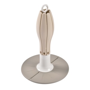 Suport pentru Uscat Sticle BEABA Flower, Capacitate 8 Sticle, Compact, Culoare Argile - Img 2